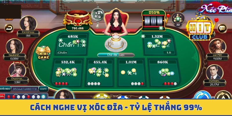 Cách nghe vị xóc đĩa