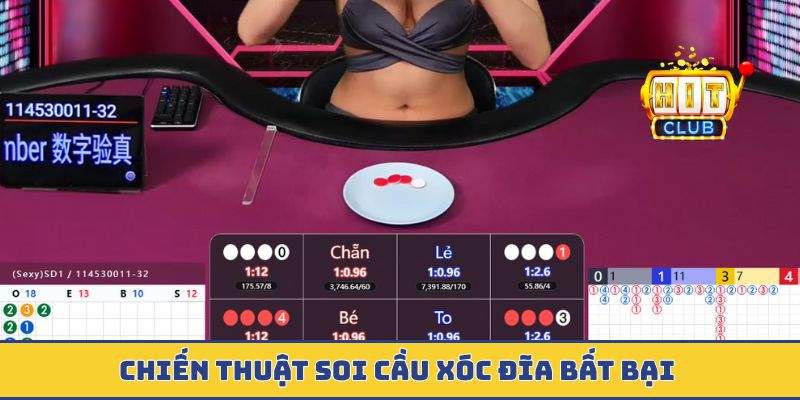 Chiến thuật soi cầu xóc đĩa bất bại