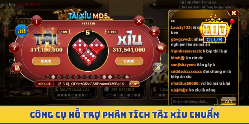 Công cụ hỗ trợ phân tích tài xỉu chuẩn