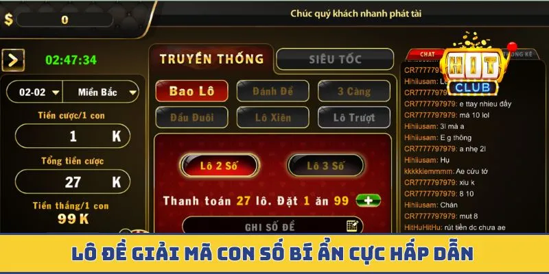 Hitclub lô đế