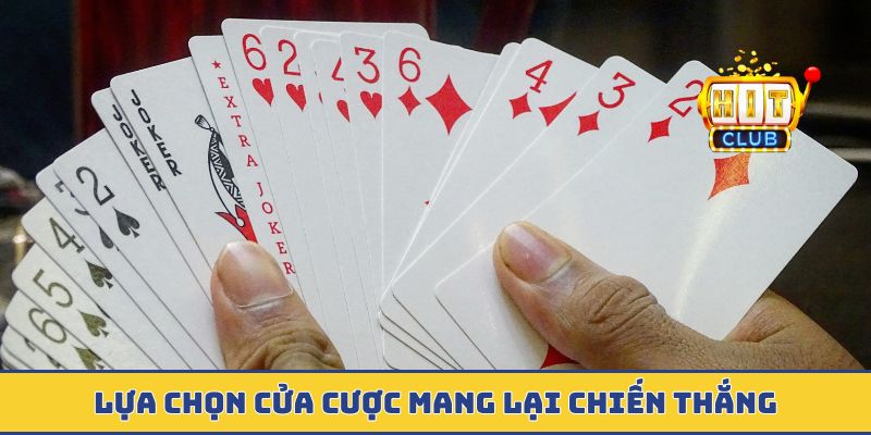 Lựa chọn cửa cược thông minh mang lại chiến thắng