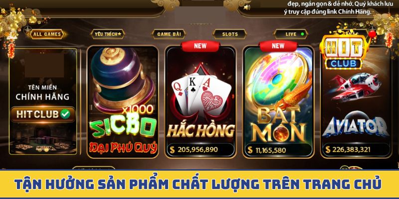 Link trang chủ hitclub