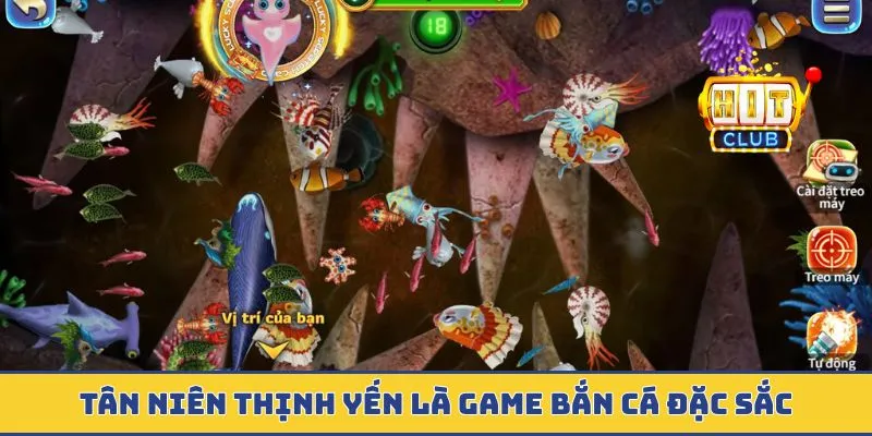 Tân Niên Thịnh Yến là game bắn cá đặc sắc